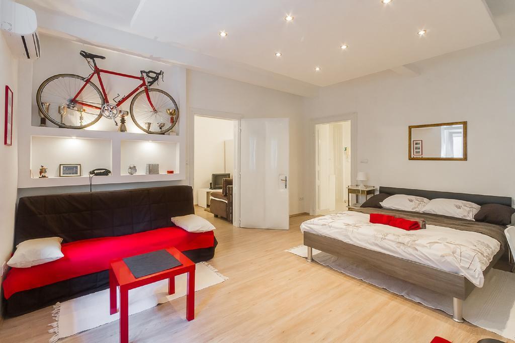 Apartment Red Bike Zagreb Rom bilde